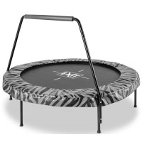 Батут EXIT Tiggy з ручкою 140 см сірий